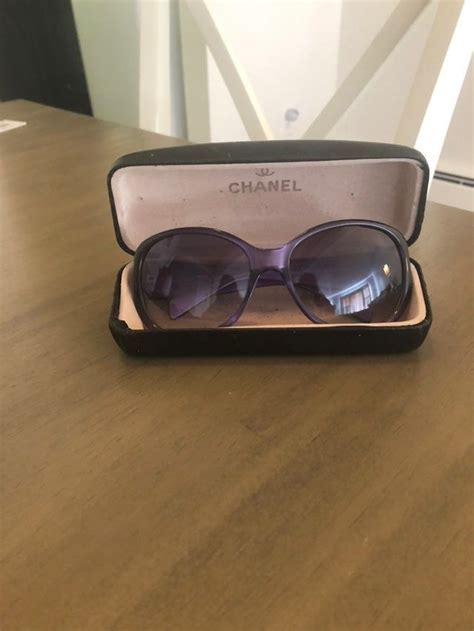 chanel purple ray|Chanel purple sunglasses.